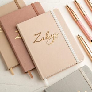 Zabys Customized Minimalist Notebooks